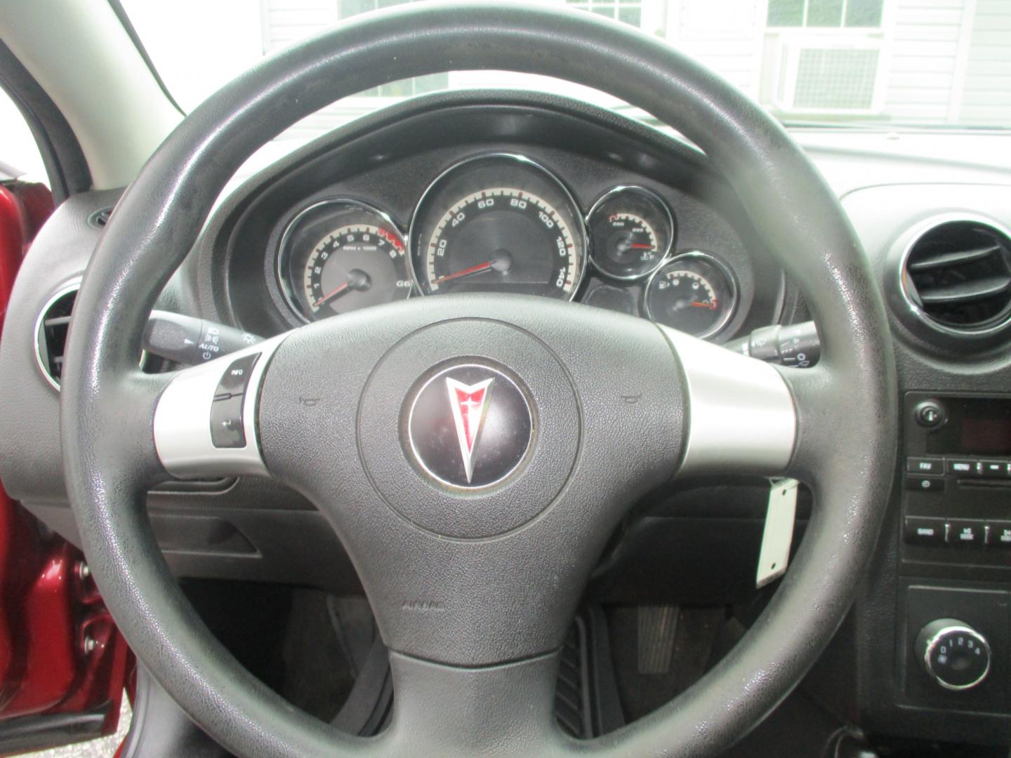 2009 RED Pontiac G6 Sedan (1G2ZJ57B994) with an 2.4L L4 DOHC 16V engine, 4-Speed Automatic transmission, located at 540a Delsea Drive, Sewell, NJ, 08080, (856) 589-6888, 39.752560, -75.111206 - Photo#19